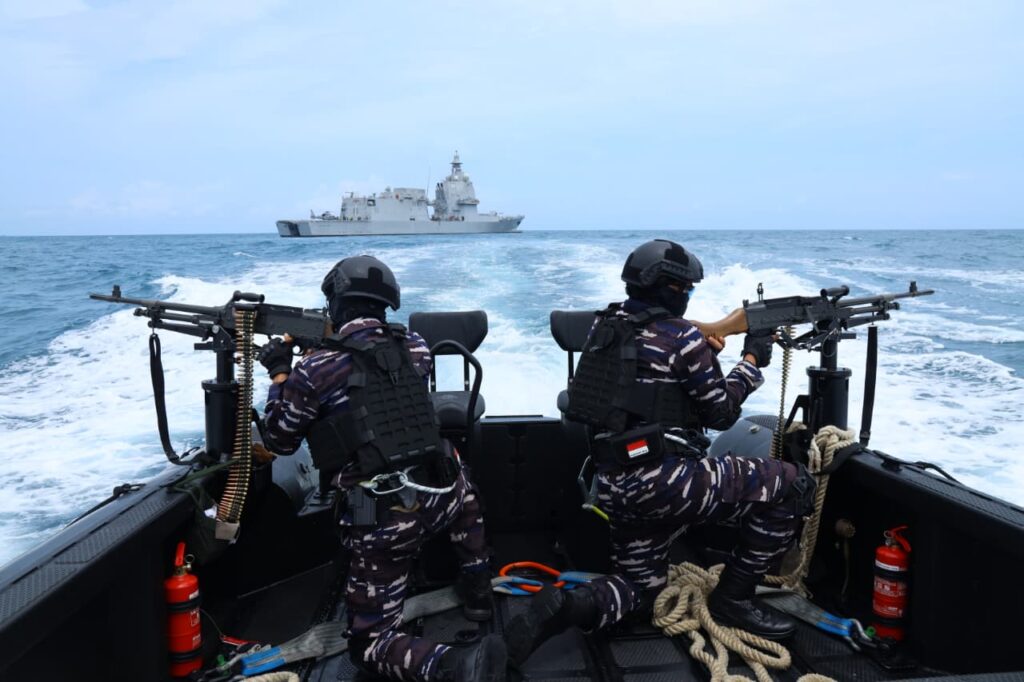 Koarmada II Libatkan Unsurnya dalam Latihan Anti Akses dan Anti Amfibi TNI AL, Sekaligus Menunjukkan Hasil Tangkapan Timah dan Logam Tanah Jarang Rp 173,6 Milyar di Bangka Belitung