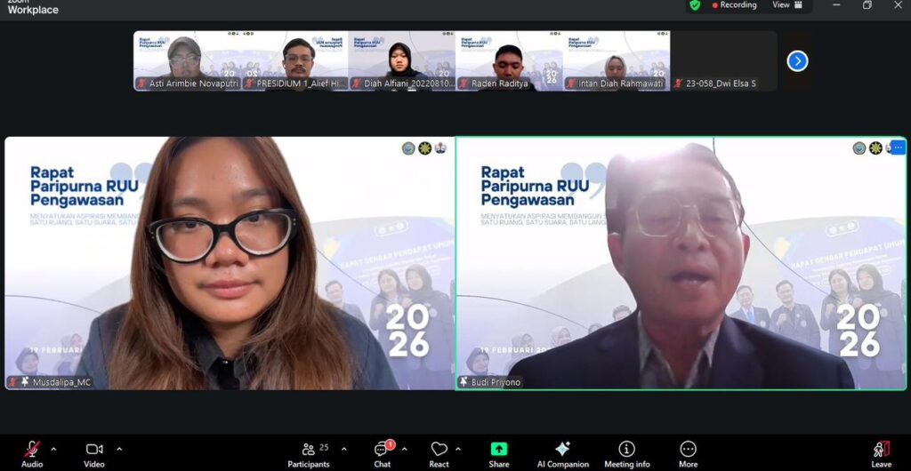 Rapat Paripurna MPM UHT Resmi Tetapkan UU P3KM sebagai Dasar Pengawasan Kegiatan Mahasiswa