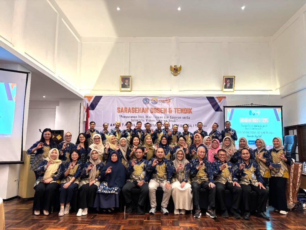 FISIP Selenggarakan Sarasehan Penyusunan VMTS dan Penguatan Visi Keilmuan Program Studi
