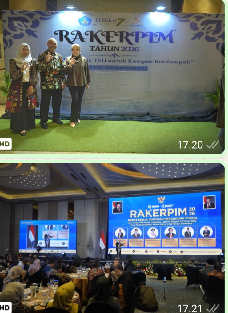 Rektor dan Wakil Rektor I UHT Hadiri RAKERPIM 2026, Perkuat Transformasi Menuju Kampus Unggul Berdaya Saing Global