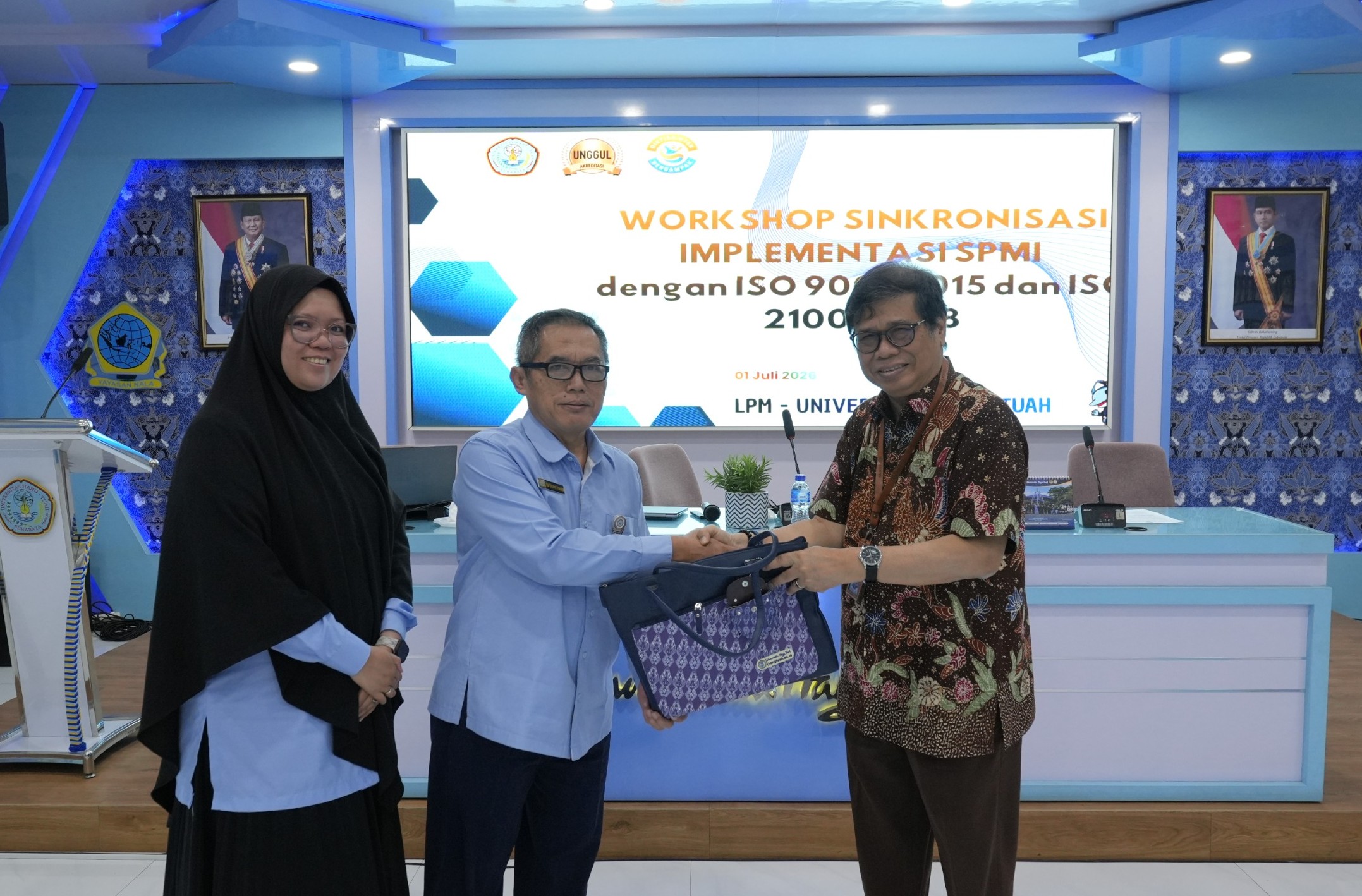 Hari Ketiga Workshop Sinkronisasi Implementasi SPMI dan ISO UHT Diikuti Dekan dan Kaprodi