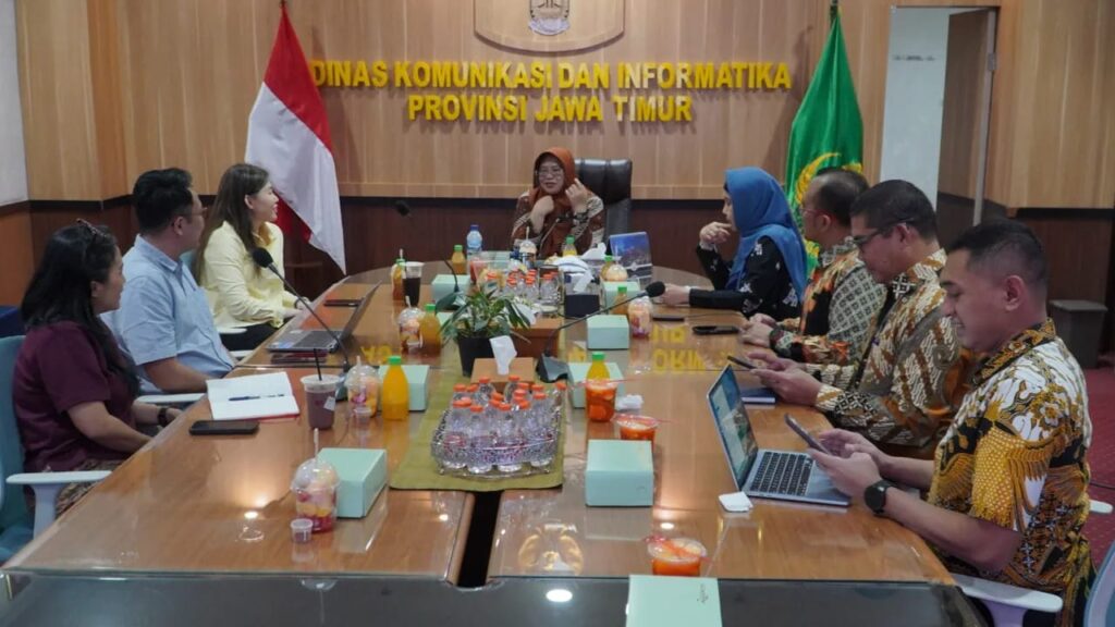 Dinas Kominfo Jatim Terima Audiensi Western Sydney University Indonesia