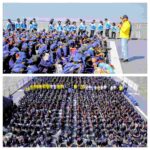 UHT Teguhkan Identitas Kampus Maritim, Mahasiswa Baru Rasakan Pengalaman “Pelaut Sehari” Bersama KRI Makassar