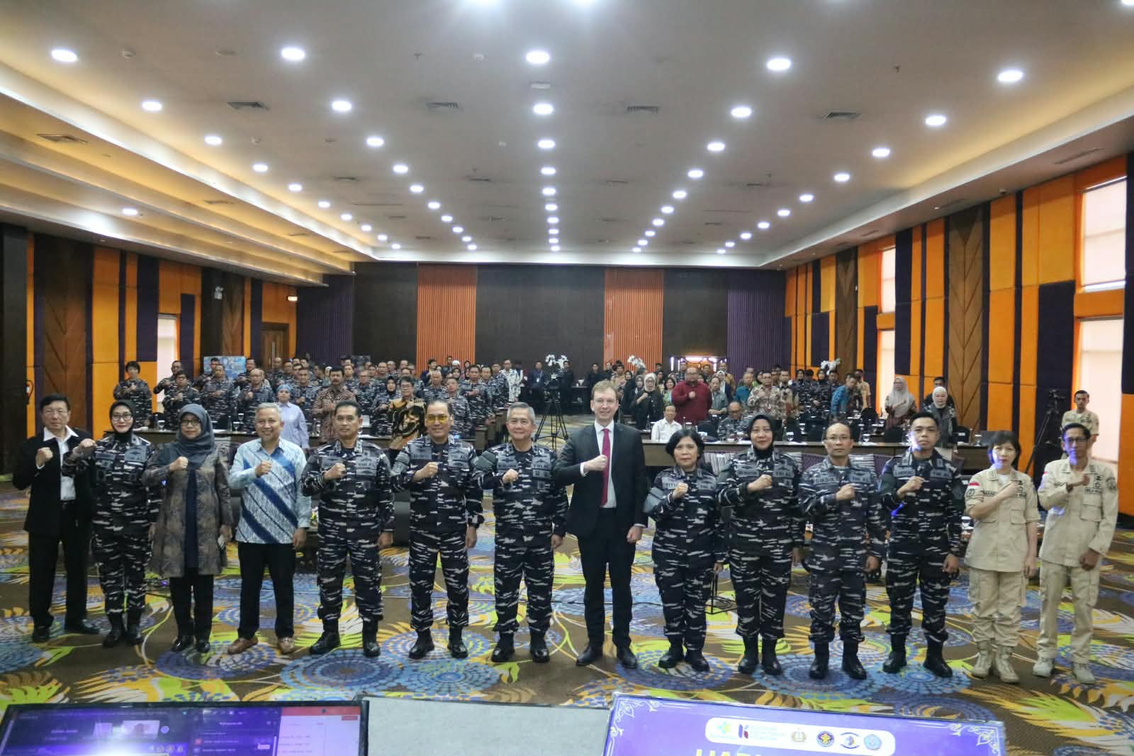 Prajurit Kesehatan Kodaeral V Ikuti Seminar Hari Kesehatan TNI AL Tahun 2026